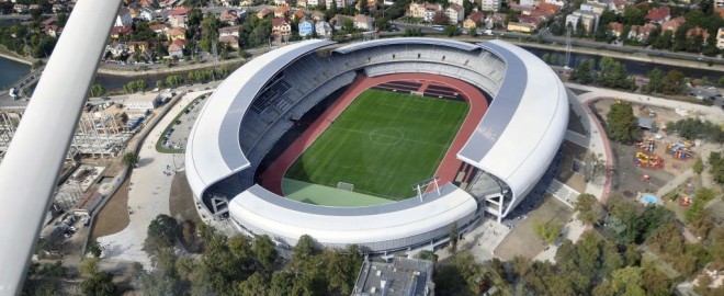 Din avion-Cluj Arena